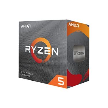 Imagem de AMD Processador Ryzen 5 3600 de 6 núcleos, 12 fios desbloqueado com cooler Wraith Spire