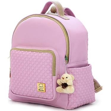 Imagem de Mochila Bolsa Maternidade Bebê Enxoval Miellu -linha Pópeti (Lilás)