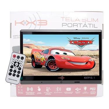 Imagem de Tela Slim Portátil 10,1" KX3 Encosto de Cabeça Touch Screen Com Espelhamento - BT/USB/SD/FM
