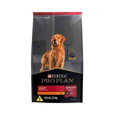 Imagem de Ração Nestlé Purina Pro Plan para Cães Adultos Raças Médias - 2,5kg - 