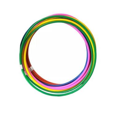 Imagem de 10 Bambolês Arco Infantil Reforçado 55Cm Colorido - Blook