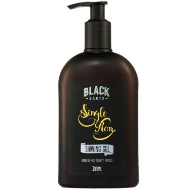 Imagem de Shaving Gel de Barbear Suave e Preciso Single Ron 300mL Black Barts