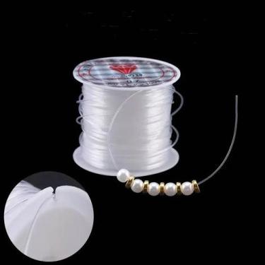Imagem de Linha De Pesca De Plástico Cristal De 100M, Cordão Não Elástico Para S