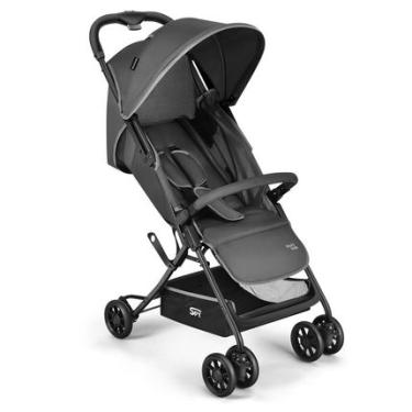 Imagem de Carrinho de bebê compacto Multikids Spy 0 até 15kg Cinza - BB425OUT [Remanufaturado] BB425OUT