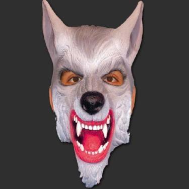 Imagem de Máscara Lobo Terror Carnaval Halloween - Spook Elástico