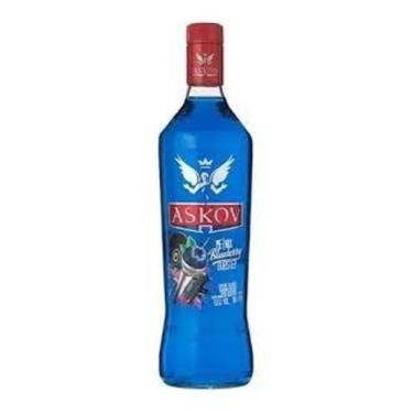 Imagem de Bebida Askov Remix Vodka Com Blueberry Garrafa 900ml Sabor Blueberry