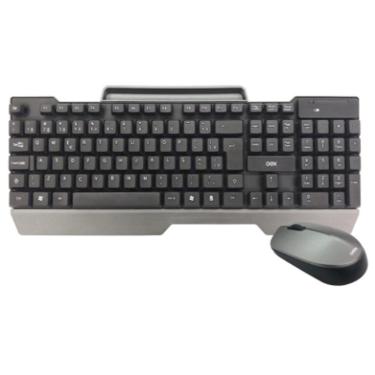 Imagem de Kit Teclado e Mouse sem Fio Oex 1200dpi Pra Computador