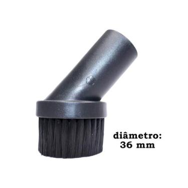 Imagem de Bocal Escova Redonda P/ Aspirador De Pó 36mm Varias Marcas