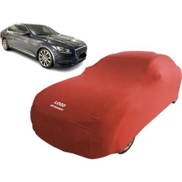Imagem de Capa Automotiva Para Proteção Hyundai Genesis Sedan - Mz, Vermelha
