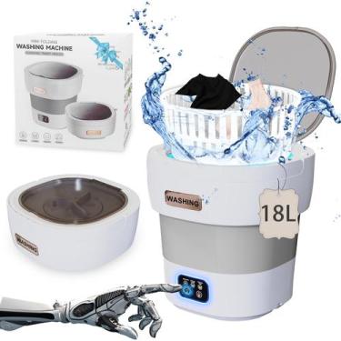 Imagem de Máquina de lavar portátil YLTIMER 18L com 3 modos de limpeza