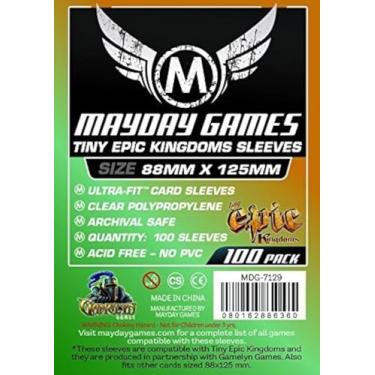 Imagem de Mayday Games Capas para jogo de tabuleiro 100 MayDay 88 x 125 Tiny Epic Kingdoms