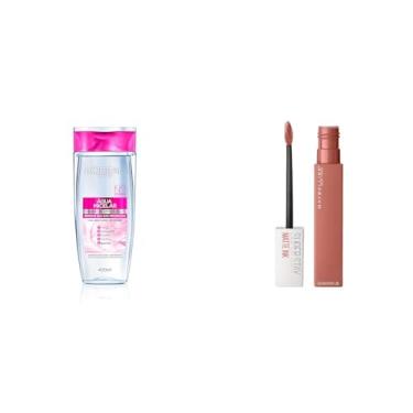 Imagem de Kit Água Micelar L'Oréal Paris + Maybelline Batom Líquido SuperStay
