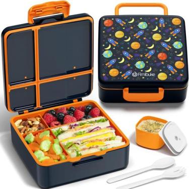 Imagem de Lancheira Infantil Fimibuke Bento 41 Oz - 4 Compartimentos (3+)