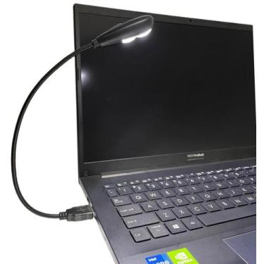 Imagem de Lâmpada de Leitura LED USB Kyfreshpower - 2 Níveis de Brilho Regulável