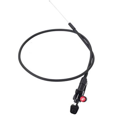 Imagem de CNC INC Alavanca de bloqueio remoto para MTB, alavanca de bloqueio remoto de bicicleta para Suntour Rockshox XCM XCR EPICON EPIXON RADION SR Garfo dianteiro, vermelho