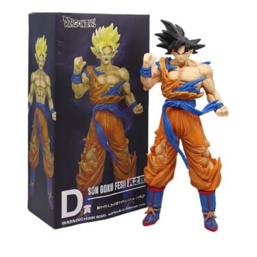 Imagem de Boneco de ação Sanmu Dragon Ball Super Saiyan Fight PVC
