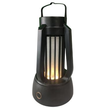 Imagem de Luminaria Repelente Eletrico Afasta Mosquito Pernilongo Inseto Mosca Luz Ultravioleta USB Bateria Recarregavel Armadilha Casa Acampamento