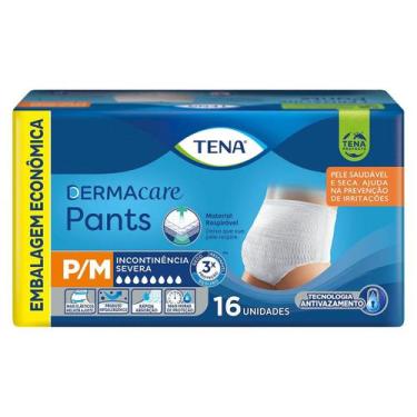 Imagem de Roupa Íntima Tena Pants Dermacare Tam P/M 16 unidades