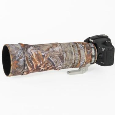 Imagem de CHASING BIRDS Revestimento impermeável de camuflagem de lente para Sony FE 100-400 mm F4.5-5.6 GM OSS capa protetora de lente à prova de chuva versão IV (floresta, com 2.0X TC (SEL20TC))
