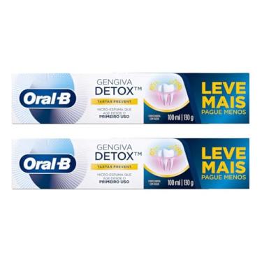 Imagem de Kit Com 2 Creme Dental Gengiva Detox Tartar Prevent 130g