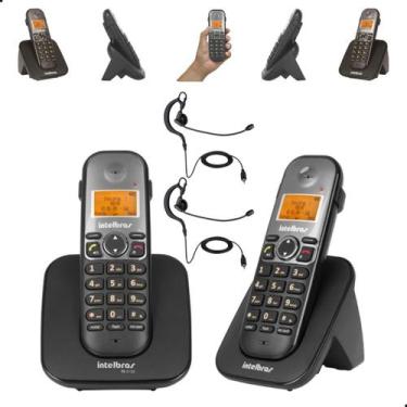 Imagem de Aparelho Telefônico Intelbras TS 5120 Ramal TS 5121 com Bina Viva Voz 