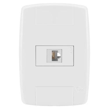 Imagem de Conjunto 1 Tomada Rede Rj45 - Ilumi Lev - 8764