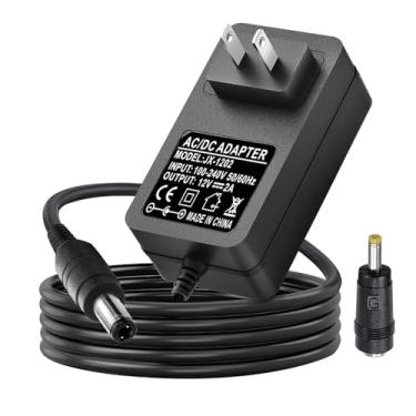 Imagem de ycwwzzh Carregador de reprodutor de DVD portátil de 12 V CA/CC compatível com UEME, HDJUNTUNKOR, Sunpin, Sylvania, Philips, Craig, Cooau, DBPower, ieGeek, Synagy, Wonnie, Ematic reprodutor de DVD