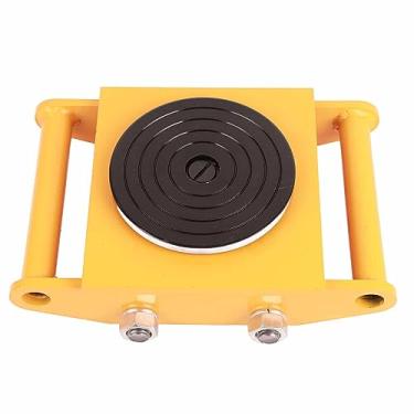 Imagem de Garosa Carrinho de Empurrar para Serviço Pesado Com Rodas de Borracha, Estrutura de Liga de Aço, Capacidade de Manobra Suave para Casa e Armazém (6T)