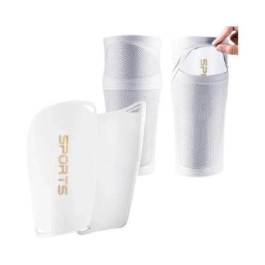 Imagem de Caneleiras De Futebol Para Crianças E Jovens Com Mangas Para Meninos, 