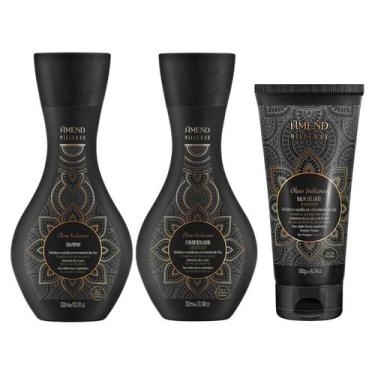 Imagem de Kit Amend Millenar Óleos Indianos Shampoo Condicionador Balm