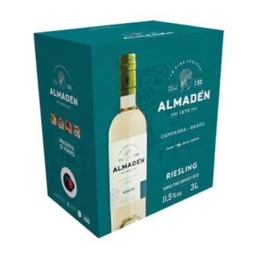 Imagem de Vinho Branco Seco Almadén Riesling Bag In Box 3l