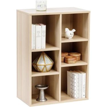 Imagem de Estante Organizadora Luana 100% Mdf Freijó (escritório) - WoodCore