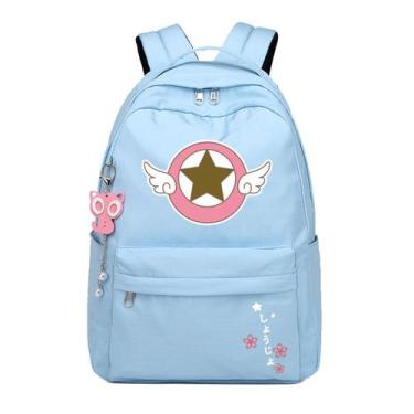 Imagem de Mochila escolar Cards Captors Sakura Anime para crianças - yiweisai