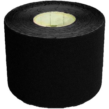 Imagem de Bandagem Elástica Kinesio Multilaser HC040 para Suporte Muscular Hipoalergênica Preta 5...
