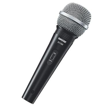 Imagem de Microfone Profissional Vocal Com Fio 4,5 Metros Sv100 - Shure - Shure