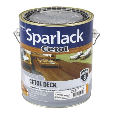 Imagem de Verniz Base Solvente Semibrilho Cetol Deck Natural 3,6L