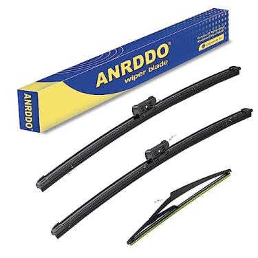 Imagem de 3 limpadores de fábrica de substituição para Benz GL-Class 2013-2016 GL450 GL350 GL550 ML-Class 2012-2015 ML350 ML550 ML63 GLE-Class 2016-2017 Lâminas de limpador de equipamento original 66.0 cm +