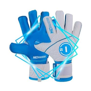 Imagem de Luva de Goleiro Profissional N1 Cronos (Azul, 8)