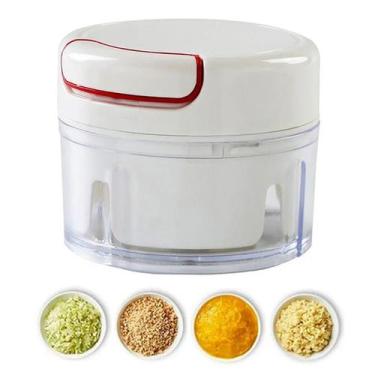 Imagem de Mini Multiprocessador Manual: Praticidade na Cozinha - innovaree-comme