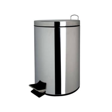 Imagem de Lixeira Inox 3L com Tampa e Pedal - Casambiente