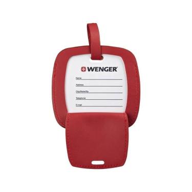 Imagem de Etiqueta De Identificação Wenger Para Bagagem Jumbo Vermelho