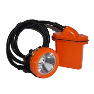 Imagem de Farol de segurança à prova de explosão recarregável LED miner farol 7200mah farol subterrâneo da mina de carvão lâmpada de iluminação