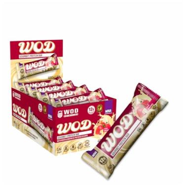 Imagem de Wod Gourmet Protein Bar - 12 Unidades de 40g Morango - Wod Nutrition
