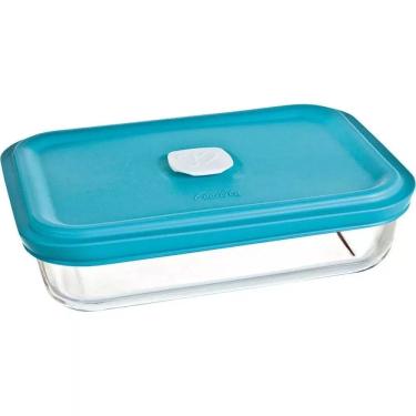 Imagem de Tigela Retangular com Tampa VAP Facilita 750ml Marinex