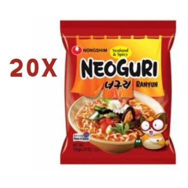 Imagem de Combo 20 Unidades Lamen Coreano Neoguri Spicy