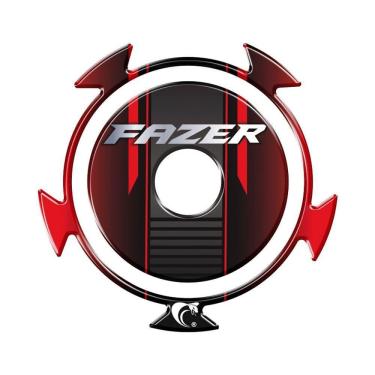 Imagem de Adesivo Bocal Moto Yamaha Fz15 Ano2022/2023 Preto