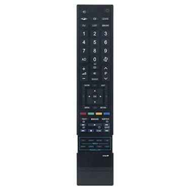 Imagem de CT-90345 CT90345 Controle remoto de substituição adequado para Toshiba TV REGZA CT-90386 CT90386
