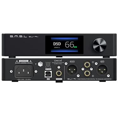 Imagem de S.M.S.L SU-9n ES9038PRO XMOS XU208 Bluetooth 5.0 SMSL DSD512 RCA/XLR LDAC APTX/HD Decodificador de áudio de alta resolução DAC