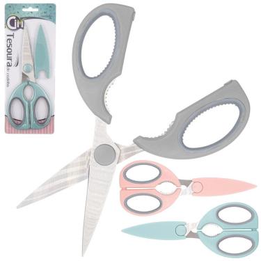 Imagem de Tesoura De Cozinha De Inox 8,5'' 21cm Multiuso