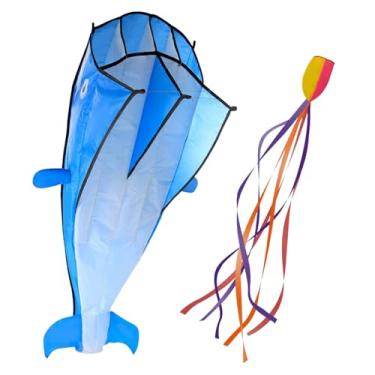 Imagem de Amagogo Brinquedo grande de pipa de baleia para atividades ao ar livre, pipa para viagem de praia no parque para crianças